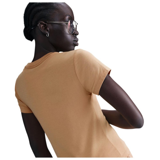Nike Γυναικεία κοντομάνικη μπλούζα Sportswear Chill Knit Cropped T-Shirt